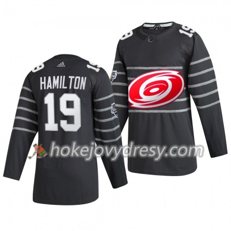 Pánské Hokejový Dres Carolina Hurricanes Dougie Hamilton 19  Šedá Adidas 2020 NHL All-Star Authentic